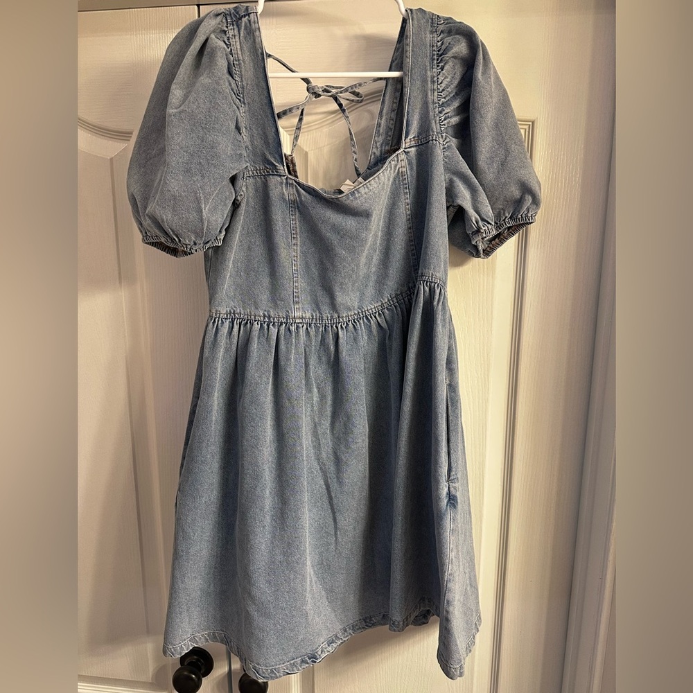 NWT Short Denim Dress